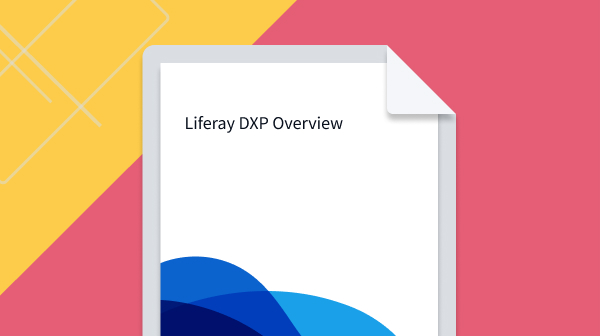 Liferay DXP Overview card thumbnail image